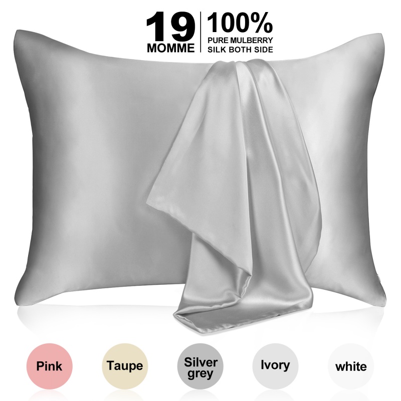Penutup Bantal Ratu Bantal Penutupan - Kain Microfiber yang Dikehendaki - Perlindungan Bantal Tahan dan Pudar Tahan Pudar