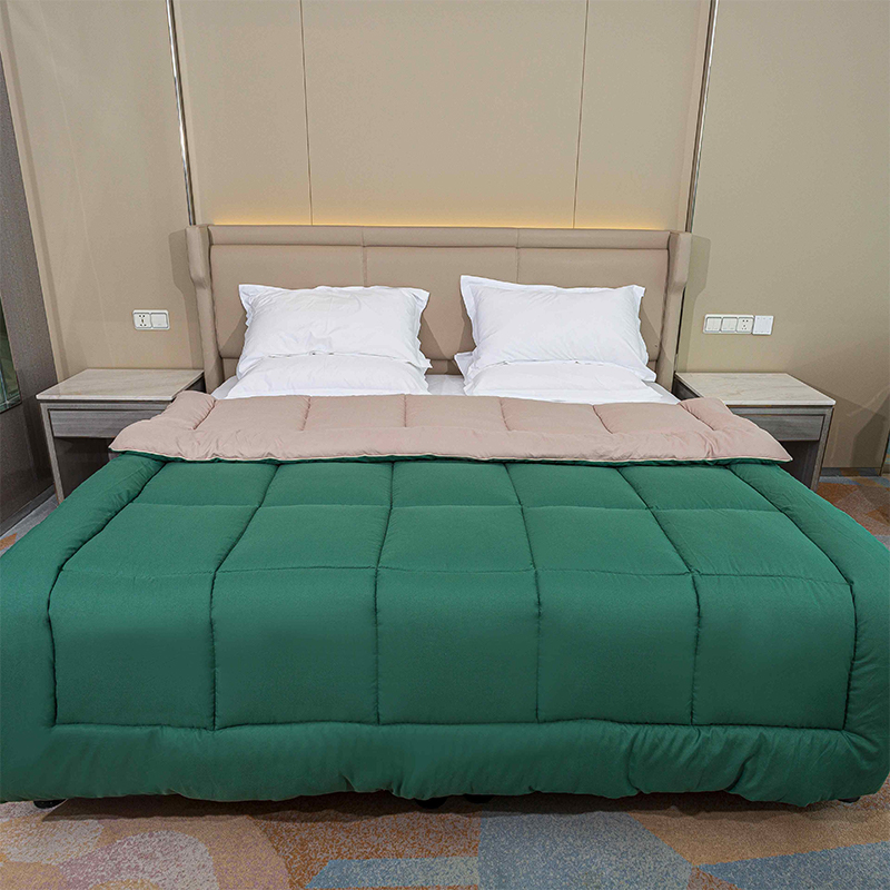 Green Comforter Polyester Lightweight Saiz disesuaikan Sedap Lembu Selimut Lembu Musim Lembu